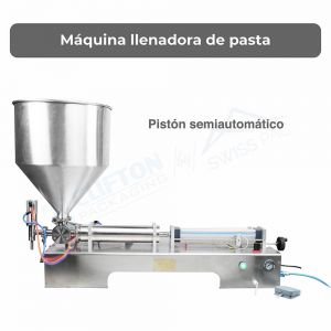 Semi-Automatic Piston Paste Filling Machine (SS BODY)