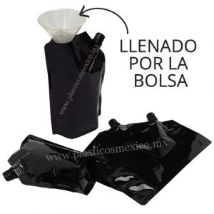 Bolsa con Boquilla de 10 mm (Boquilla Lateral / Llenado por la Bolsa)