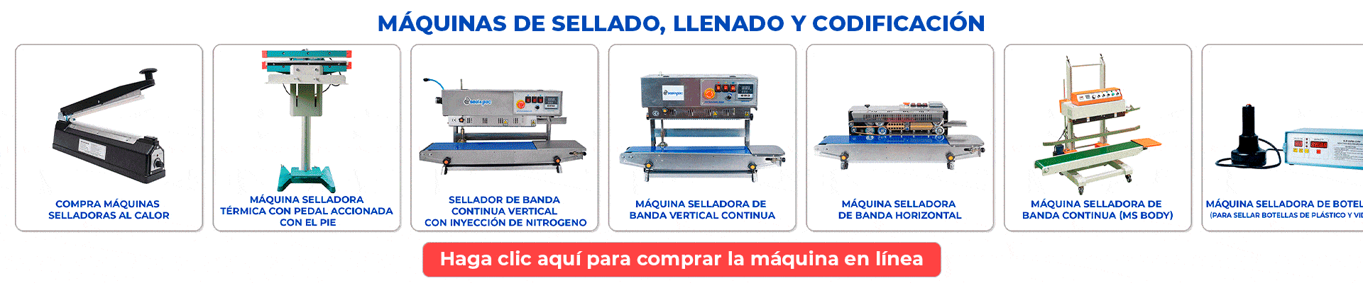 Sealing, Filling and Coding Machines